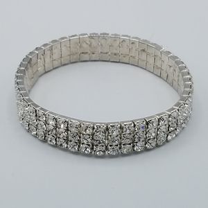 Rhinestone Elastic Bracelet